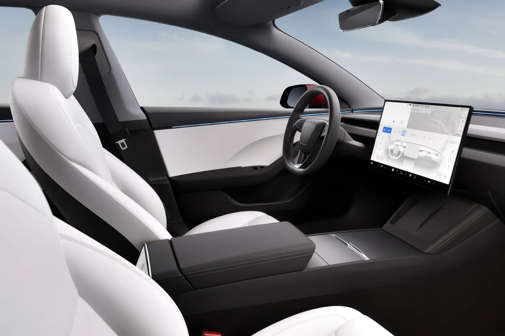 Седан TESLA MODEL 3 очередного раунда модернизации: дисплей 16 дюймов, отдача 535 сил в версии Performance и прежние цены в Китае и США
