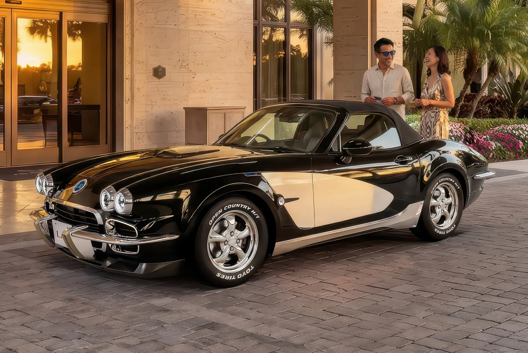 Родстер MITSUOKA LA1 на базе MAZDA MX-5: стилизация под CHEVROLET CORVETTE C1, композитный кузов и презентация в ноябре