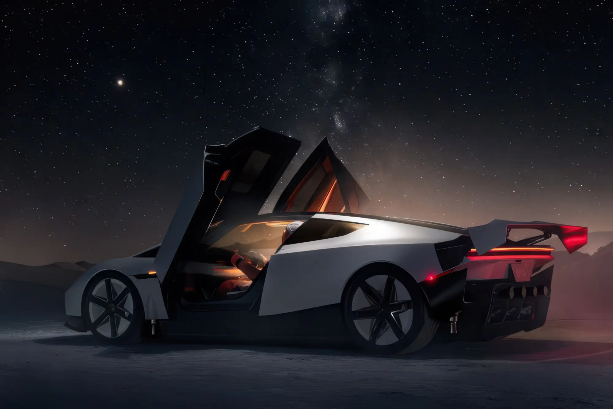 Гиперкар TESLA ROADSTER второго поколения: ракетные микродвигатели со сжатым газом, граунд-эффект и разгон до первой сотни за 0,6 секунды