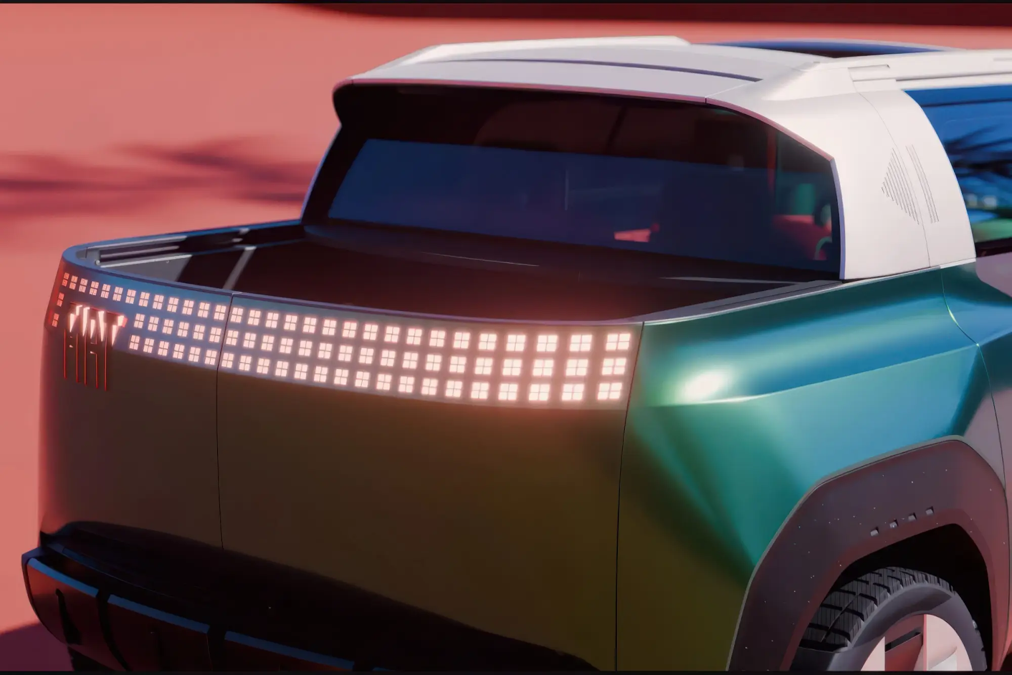 Концептуальный трансформер FIAT MULTIPLAY на автосалоне в Париже: симбиоз минивэна, кроссовера и пикапа с посадочной формулой 6+1