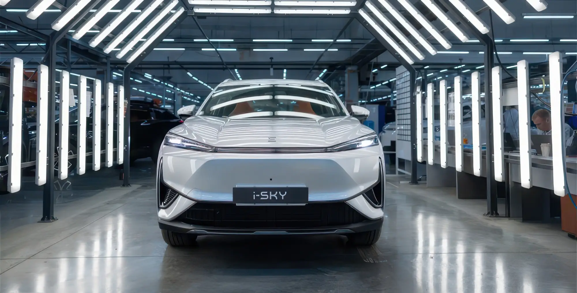 Электрический кроссовер EVOLUTE I-SKY второго поколения: донорский DONGFENG MAGE EV, производство в Липецке и официальная стоимость