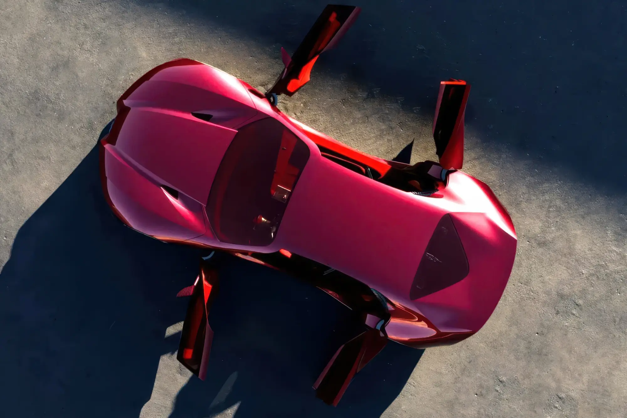 Концепт ALFA ROMEO CUOREROSSO: распашные двери без центральных стоек, гибридный турбомотор V6 2.9 и новая дизайн-философия