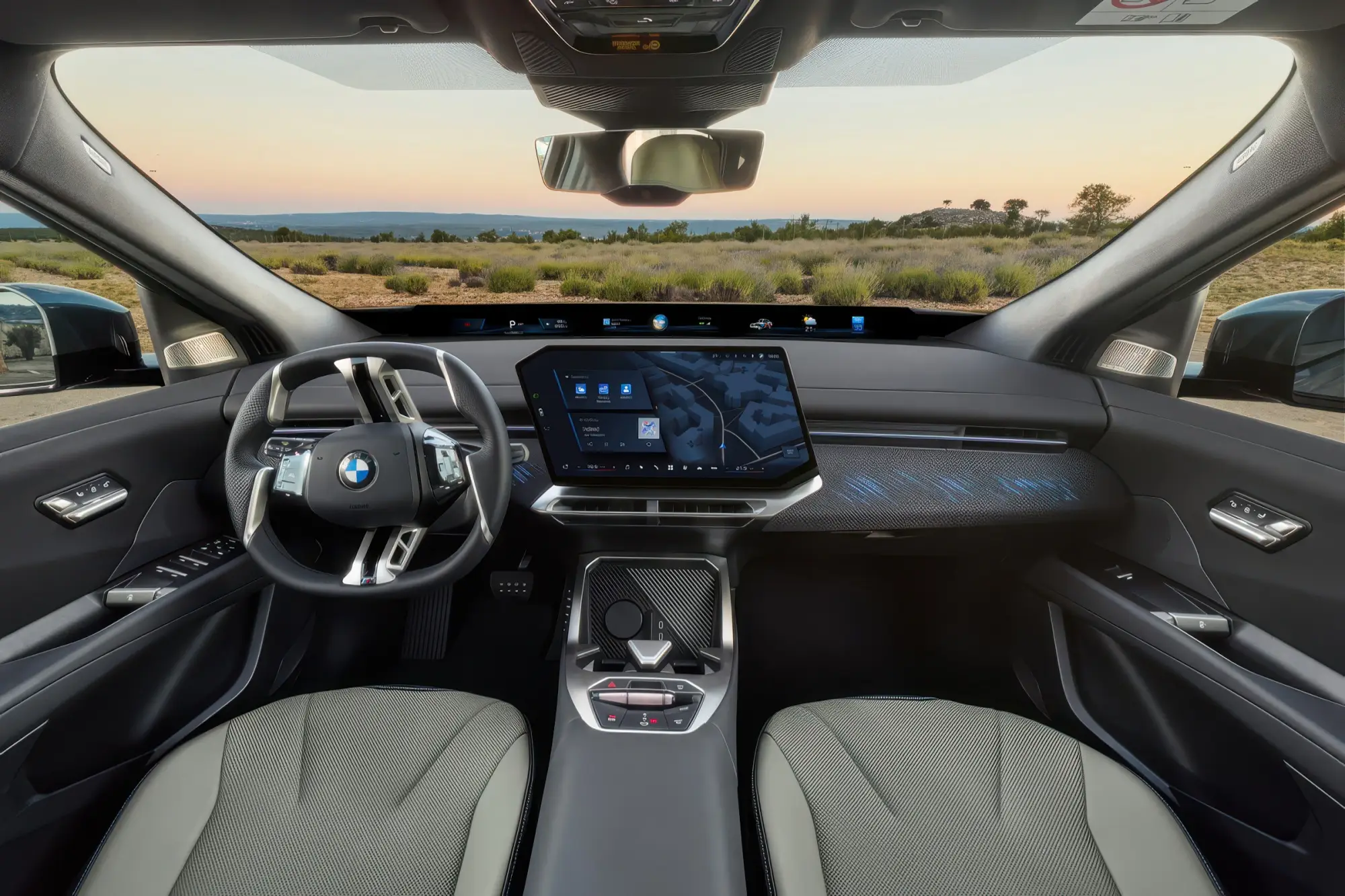 Купеобразный кроссовер BMW IX4 на платформе Neue Klasse: скошенная корма, мощность до 612 сил и флагманский BMW IX3 M60