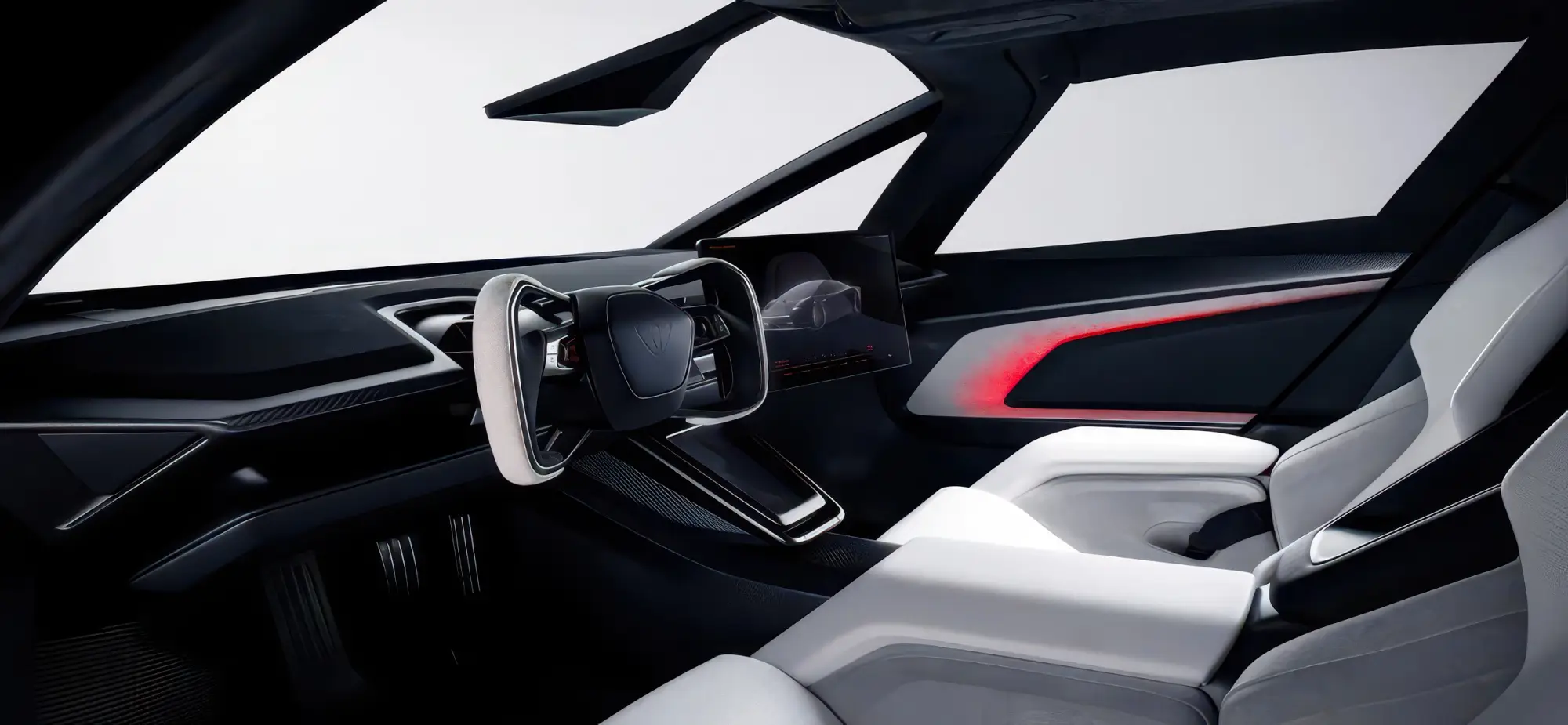 Гиперкар TESLA ROADSTER второго поколения: ракетные микродвигатели со сжатым газом, граунд-эффект и разгон до первой сотни за 0,6 секунды