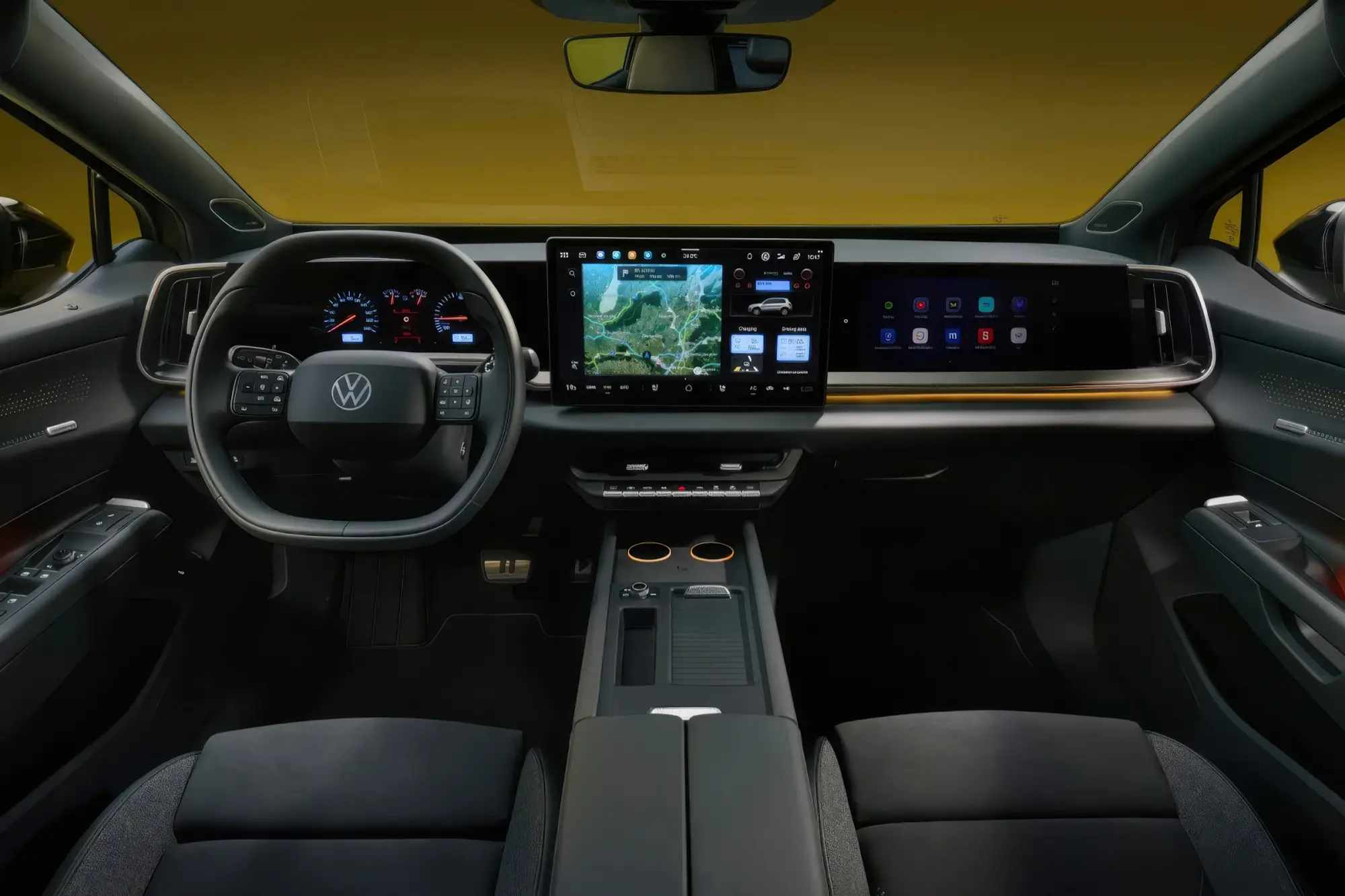 Электрический кроссовер VOLKSWAGEN ID TIGUAN: замена моделям ID 4 и ID 5, физические кнопки в салоне и дальнобойность до 600 км