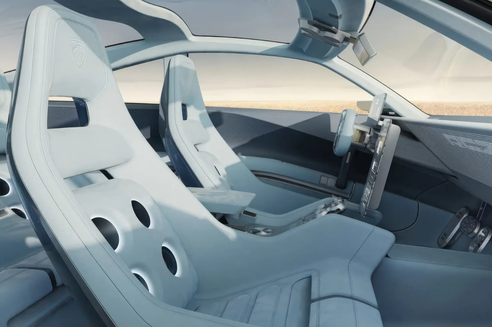 Концепты PEUGEOT RCZ VISION и PEUGEOT E-T16 в Париже: твердотельные аккумуляторы, штурвал Hypersquare и отдача до 816 сил