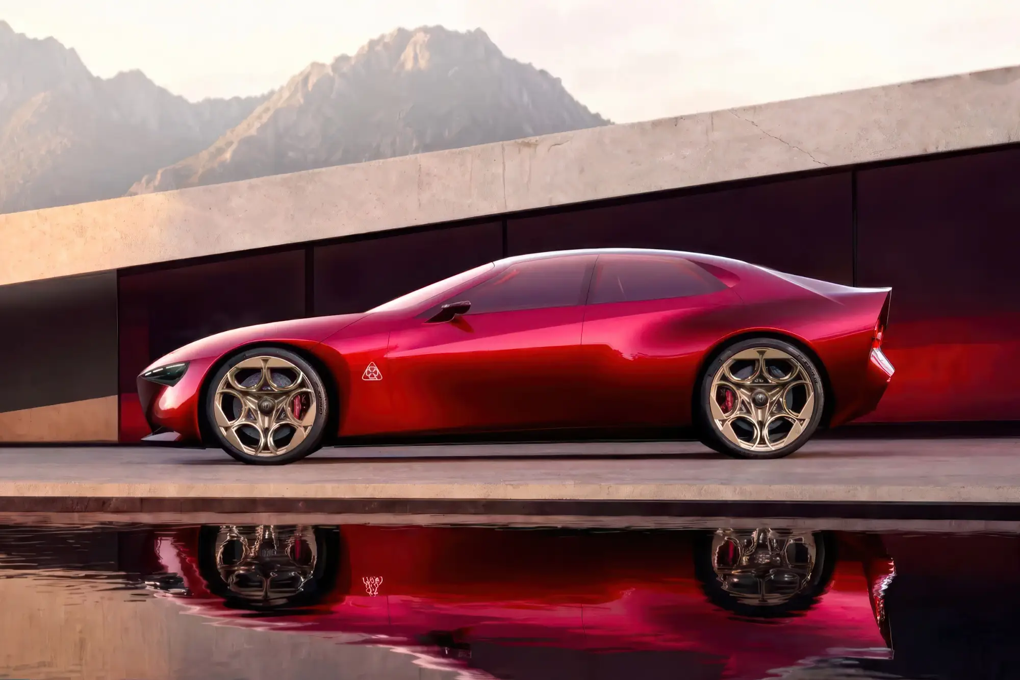 Концепт ALFA ROMEO CUOREROSSO: распашные двери без центральных стоек, гибридный турбомотор V6 2.9 и новая дизайн-философия