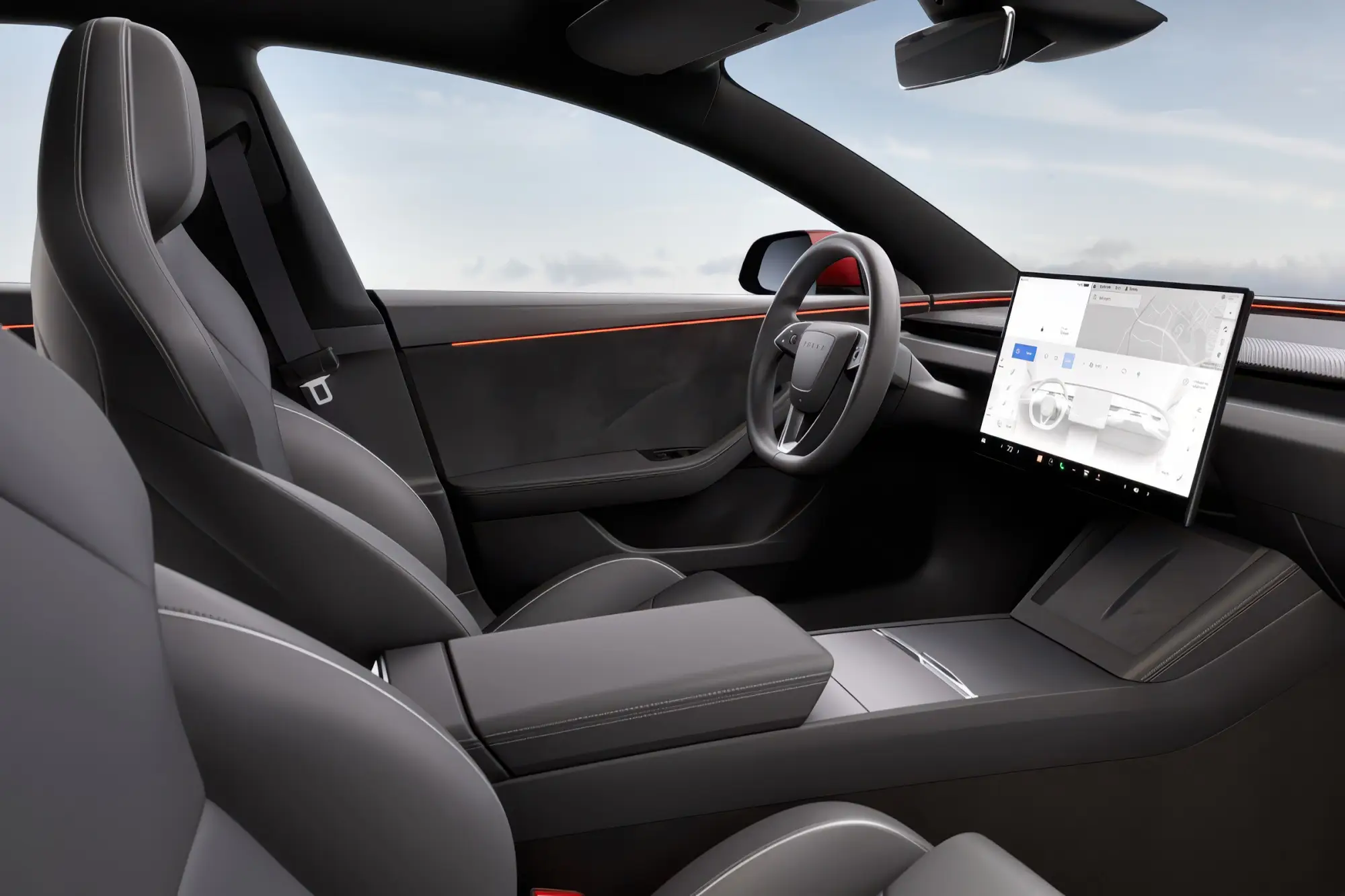 Седан TESLA MODEL 3 очередного раунда модернизации: дисплей 16 дюймов, отдача 535 сил в версии Performance и прежние цены в Китае и США