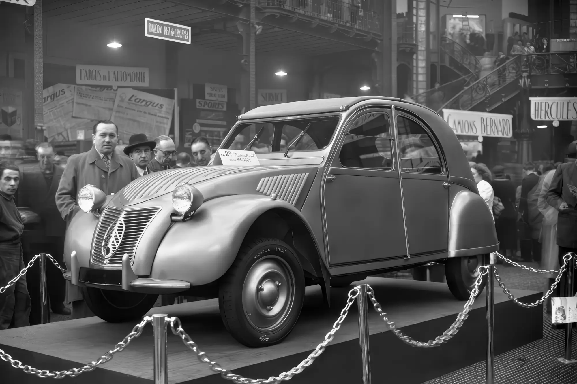 Концептуальный хэтчбек CITROEN 2CV на электротяге: откидной тканевый верх, съемные сиденья и цена менее 15 тысяч евро