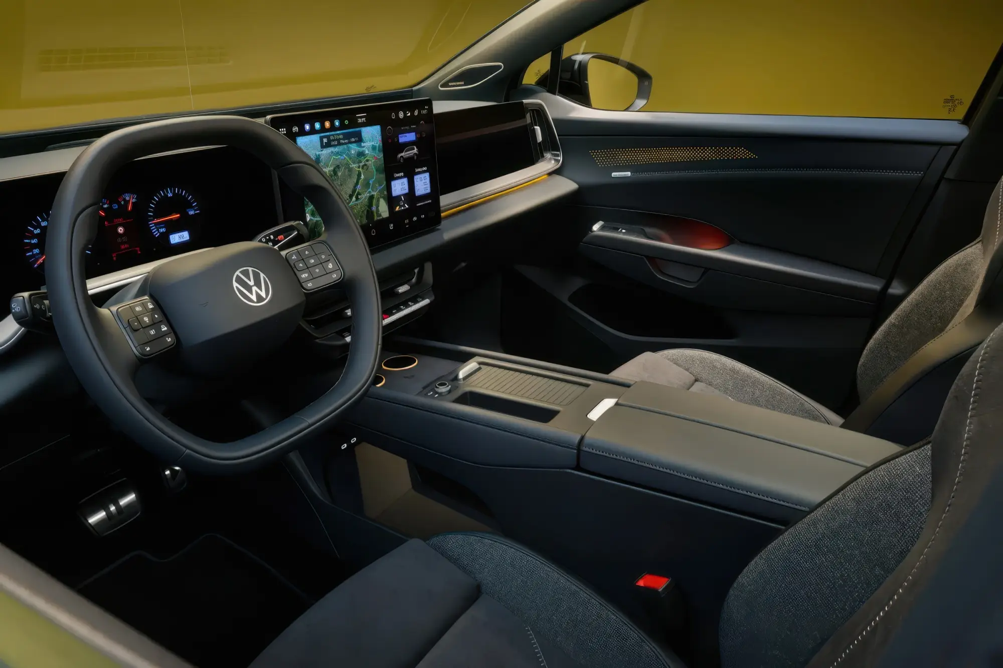 Электрический кроссовер VOLKSWAGEN ID TIGUAN: замена моделям ID 4 и ID 5, физические кнопки в салоне и дальнобойность до 600 км