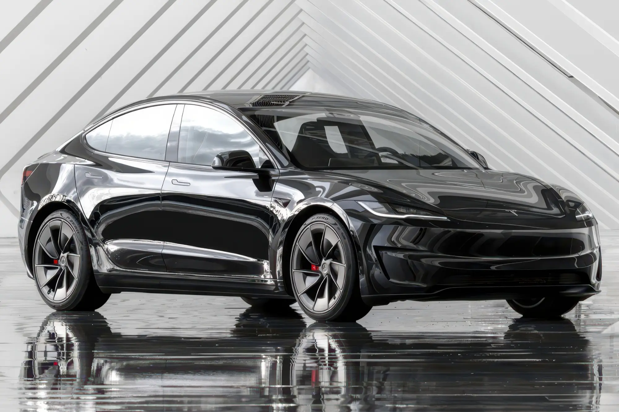 Седан TESLA MODEL 3 очередного раунда модернизации: дисплей 16 дюймов, отдача 535 сил в версии Performance и прежние цены в Китае и США
