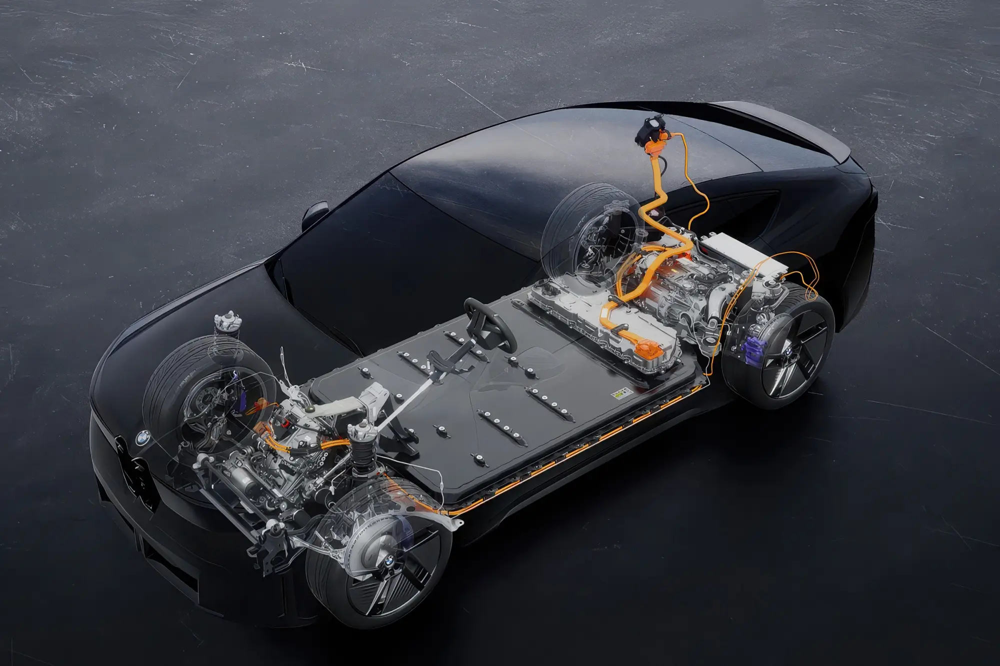 Купеобразный кроссовер BMW IX4 на платформе Neue Klasse: скошенная корма, мощность до 612 сил и флагманский BMW IX3 M60